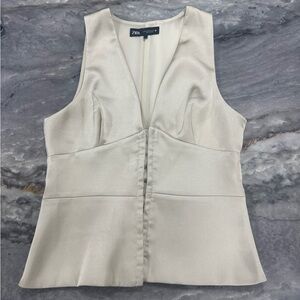 Zara V-Neck Corset Top